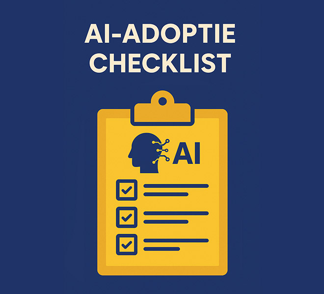 Mock-up van de AI-Adoptie checklist